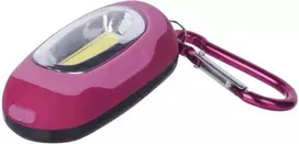 Žibintuvėlis LED, raktų pakabukas, COB, 30lm, su mirgėjimo funkcija, 2xAAA, EMOS