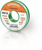 Lydmetalis Sn99Cu1 0.70mm 100g su fliusu Stannol
