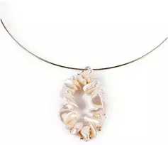 Shabama MISSISSIPPI LUXE pakabukas #PERLAS #shiny auksinis 1 u