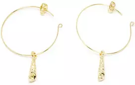Shabama AGULLA earrings #auksinis glitter 1 u
