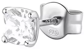 Brosway Stylish sidabrinis single earrings Fancy Infinite Baltas FIW07