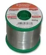 Lydmetalis Sn99Cu1 1.0mm 500g su fliusu Stannol