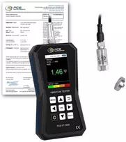 Vibracijos matuoklis PCE-VT 3800-ICA su ISO kalibravimo sertifikatu
