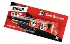 Den Braven DENBRAVEN Glue SUPER GLUE second 3ml transparent