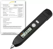 Vibracijos matuoklis PCE-VT 1100-ICA su ISO kalibravimo sertifikatu