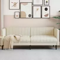 Trivietė sofa, linas