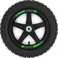 Berg Wheel juodas 12.5x2.25-8 All Terrain, (Choppy Neo)
