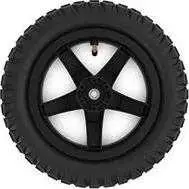 Berg Wheel juodas 12.5x2.25-8 all terrain, traction