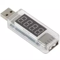 Oem USB matuoklis - įtampos, srovės ir galios matavimas - 3-8V ir 0-3A ir galia iki 20W