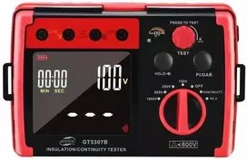 Aukštos įtampos izoliacijos varžos matuoklis Benetech GT5307B