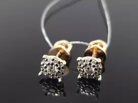 Best Diamonds Auksiniai auskarai su briliantais Praba: 585