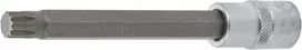 Bgs Technic Antgalis įpresuotas į galvutę | ilgis 140 mm | 12,5 mm (1/2") | Spline (XZN) | M12 (5184-M12)