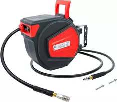 Bgs Technic Suspausto oro žarna su automatine rite | 12x12 m + 2.0 m (71048)