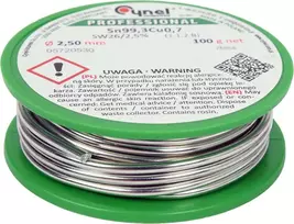 Toya Sa Poland Lydmetalis be švino | Ø 2.5 mm | 100g (76858)
