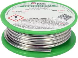 Toya Sa Poland Lydmetalis be švino | Ø 3.0 mm | 100g (76859)