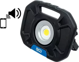 Bgs Technic Darbo lempa | akumuliatorinė / powerbank | COB-LED | 40 W | su vidiniais garsiakalbiais (85332)