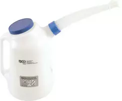 Bgs Technic Skysčio kolba su lanksčiu snapeliu ir dangteliu | 6 L (9569)