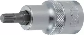 Bgs Technic Antgalis įpresuotas į galvutę | 12,5 mm (1/2") | Spline (XZN) M7 (4355)