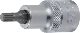 Bgs Technic Antgalis įpresuotas į galvutę | 12,5 mm (1/2") | Spline (XZN) M6 (4351)