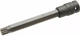 Bgs Technic Antgalis smūginis | ilgis 140 mm | 12,5 mm (1/2") | Spline (XZN) | M12 (4463)