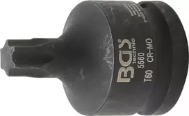 Bgs Technic Antgalis smūginis | 20 mm (3/4") T-Star (Torx) T60 (5560)