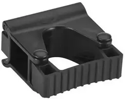 Sieninis laikiklis Vikan 82x87mm juodas vienos guminės juostos modulis juodas 1x1x1mm (1)