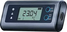 Didelio tikslumo USB temperatūros duomenų kaupiklis su ekranu EasyLog EL-SIE-1+