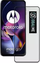 OBAL:ME 5D apsauginis stiklas telefonui Motorola G54 5G/ Power Edition Juodas