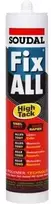 Soudal „Fix All High Tack“ pilki montavimo klijai, 290 ml