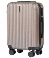 Kelioninis Nedidelis lagaminas Wings 0593 S dydis, pilkas