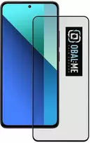 OBAL:ME 5D apsauginis stiklas telefonui Xiaomi Redmi Note 13 4G/5G Juodas