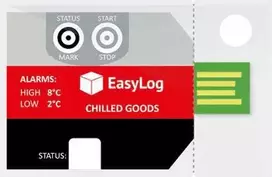 Vienkartinis atšaldytų prekių duomenų kaupiklis EasyLog EL-PDF-1-001 PK10