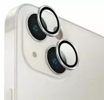 UNIQ Optix Aliuminio Camera LensProtector Apple iPhone 14 Pro 6.1" / 14 Pro Max 6.7" sterling sidabrinis su aplkatoiumi