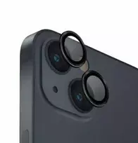 UNIQ Optix Aliuminio Camera LensProtector Apple iPhone 14 6.1" / 14 Plus 6.7" midnight juodas su aplkatoiumi