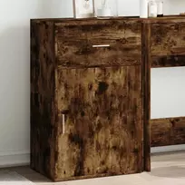 Spintelė daiktams, dūminio ąžuolo spalvos, 56,5x39x90cm, MDP