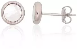 Sidabriniai auskarai –pusetai - 1.5 g. - 7 mm.
