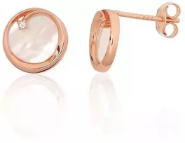Sidabriniai auskarai –pusetai - 1.3 g. - 10 mm.