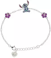 Disney Graži sidabrinė apyrankė Stitch Lilo & Stitch BS00095SL-65.CS