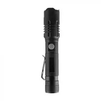Bikuvalt 10W LED įkraunamas žibintuvėlis, juodas, IP54