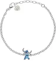 Disney Žaisminga sidabrinė apyrankė Stitch Lilo & Stitch BS00094SL-65.CS