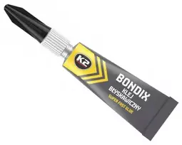 Melle K2 KLIJAI 15 SEKUNDŽIŲ PLASTIKUI, MEDIENAI, GUMAI BONDIX 3G