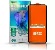 Timy Original Full Face / Full Glue Tempered Glass with Frame Apple iPhone 13 Pro Max Juodas