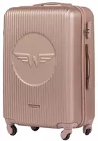 Kelioninis Nedidelis šviesiai ružavas (rose auksinis) lagaminas Wings SWL01 (rankiniam bagažui) S dydis