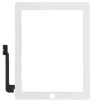 Apple Lietimui jautrus planšetinio kompiuterio stikliukas iPad 3 baltas ORG