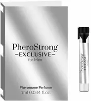 PheroStrong EXCLUSIVE Men’s Perfume 1ml - Fresh Woody Fragrance & Pheromone Formula
