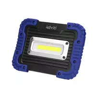 Orno Naświetlacz ROBOTIX SLIM 20W ličio jonų 4400mAh darbo žibintas su USB įkrovikliu