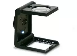 Konus Didinamasis stiklas Linen tester 5x LED