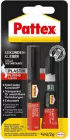 „Pattex Plastix“ antriniai klijai, dviejų komponentų klijai 4 ml / 2 g