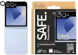 Panzer Glass SAFE by PanzerGlass fotoaparato dangtelis Samsung Galaxy Z Flip6 - su juodu rėmeliu
