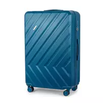 Solier Luggage Kelioninis lagaminas vidutinis M 24 kietas ABS - Solier KYOTO 1071 - Mėlyna